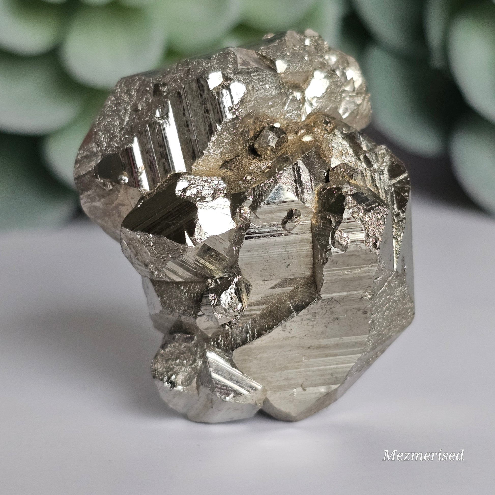 Extra quality Pyrite cluster.