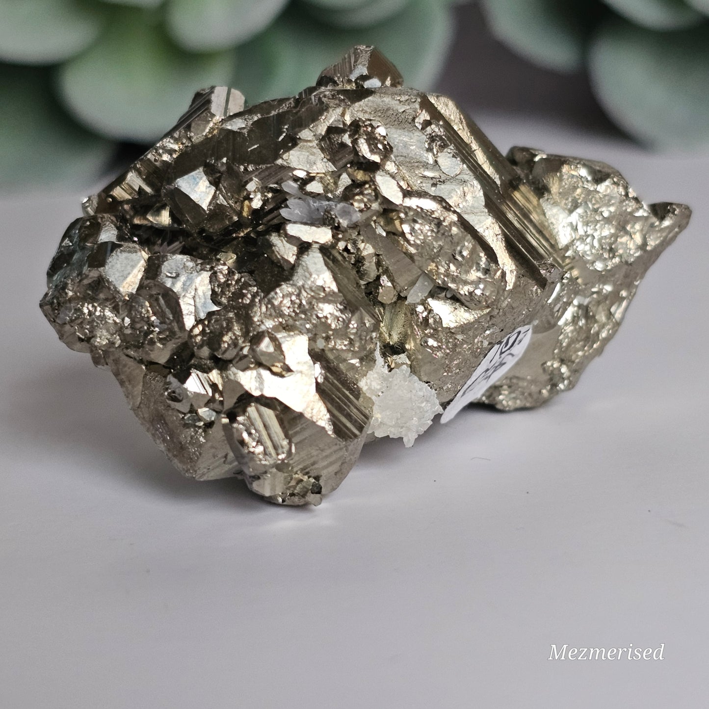 Extra quality Pyrite cluster.