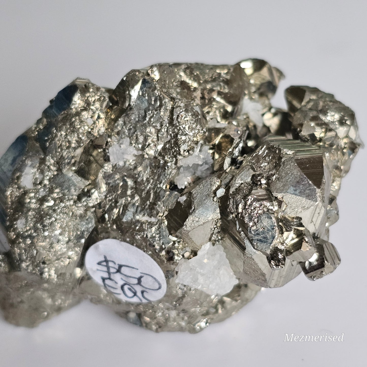 Extra quality Pyrite cluster.