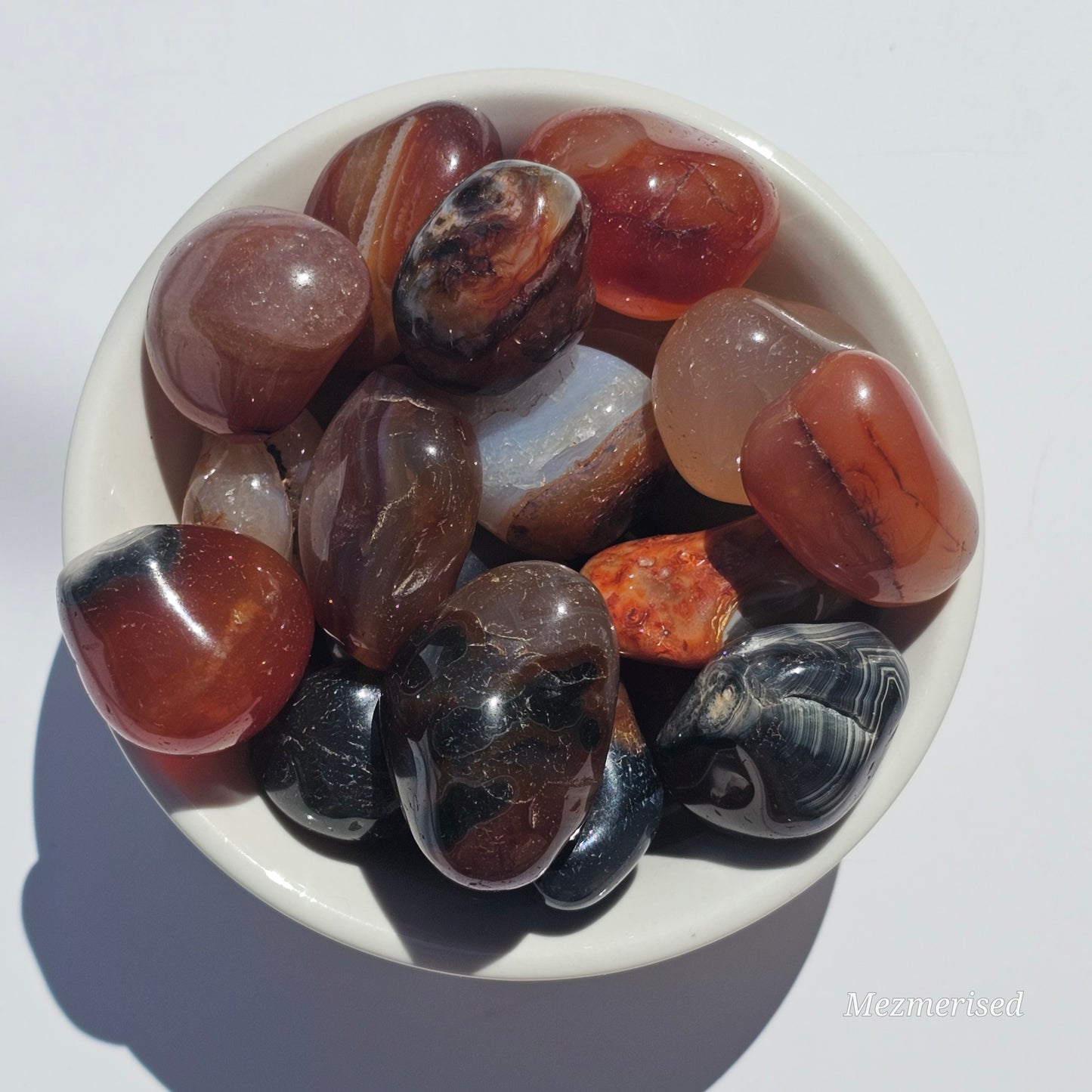 Carnelian Tumble from Brazil | Large