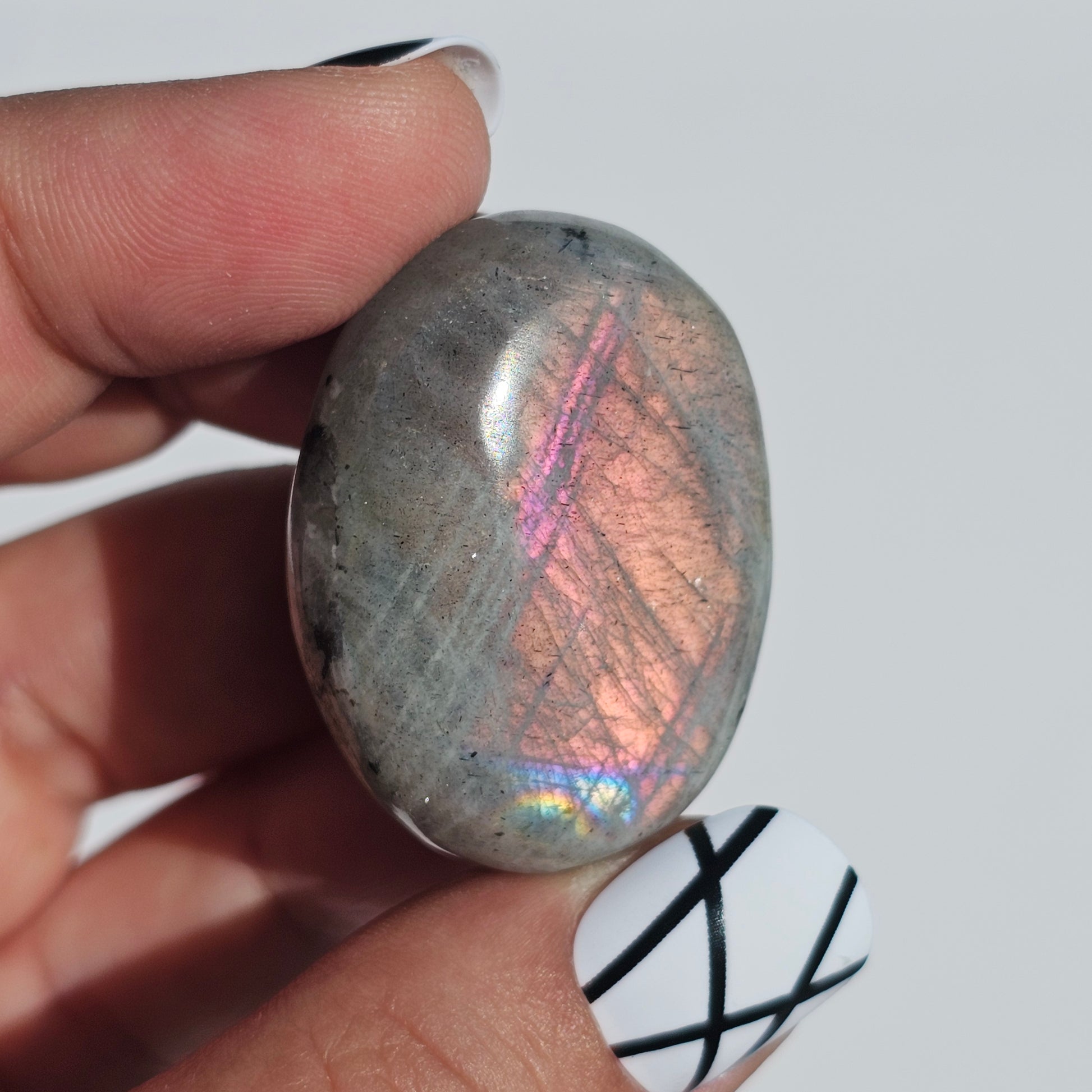 Labradorite Palm Stone