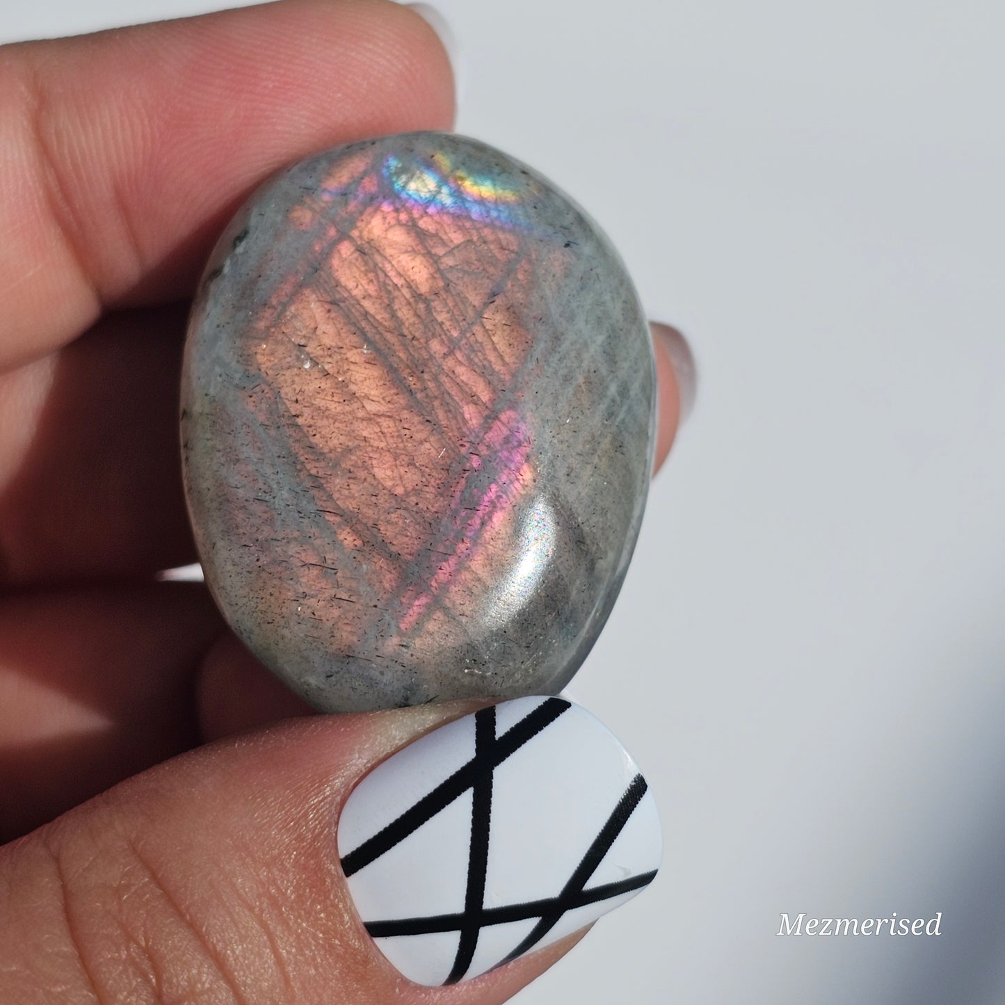 Labradorite Palm Stone