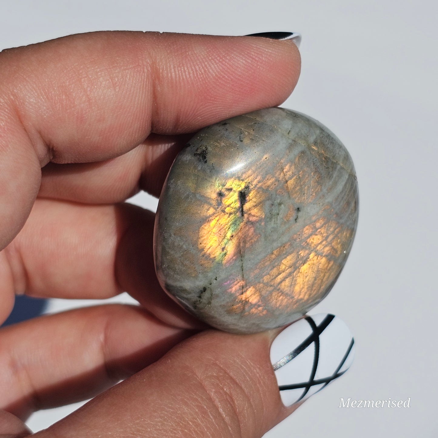 Labradorite Palm Stone