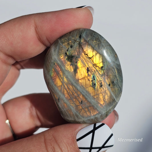 Labradorite Palm Stone