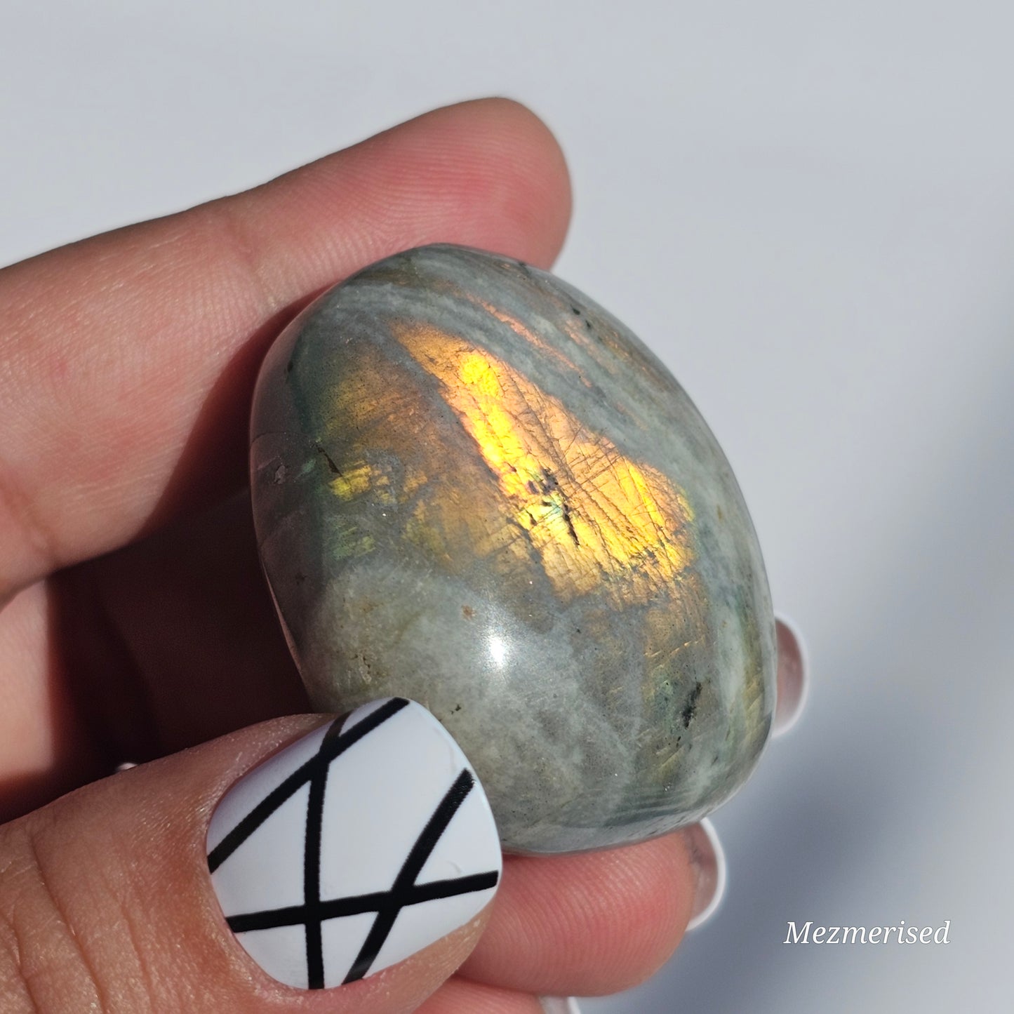 Labradorite Palm Stone