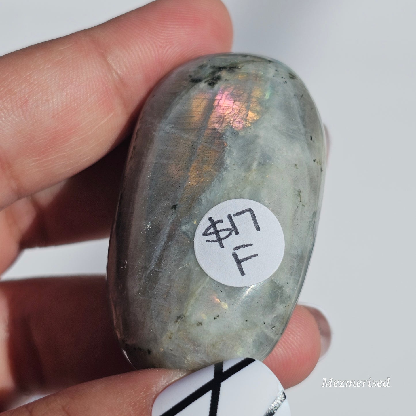 Labradorite Palm Stone