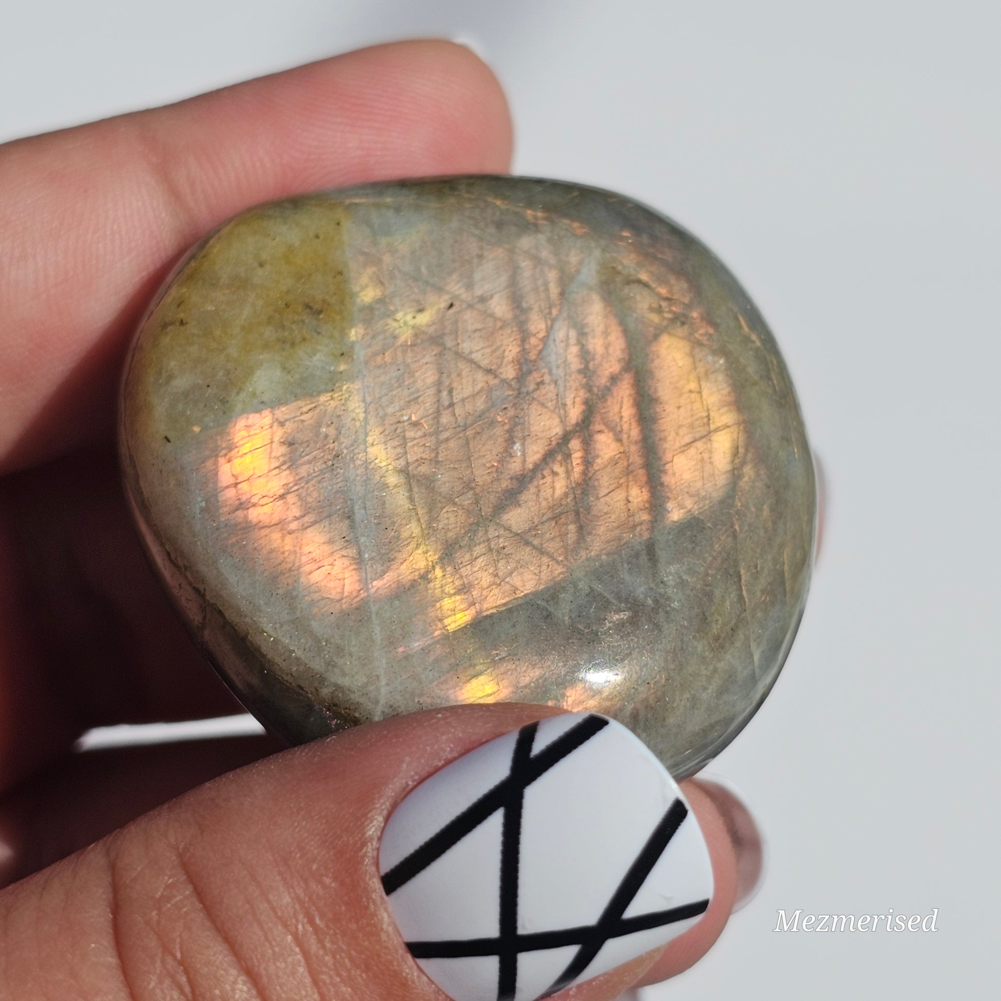 Labradorite Palm Stone