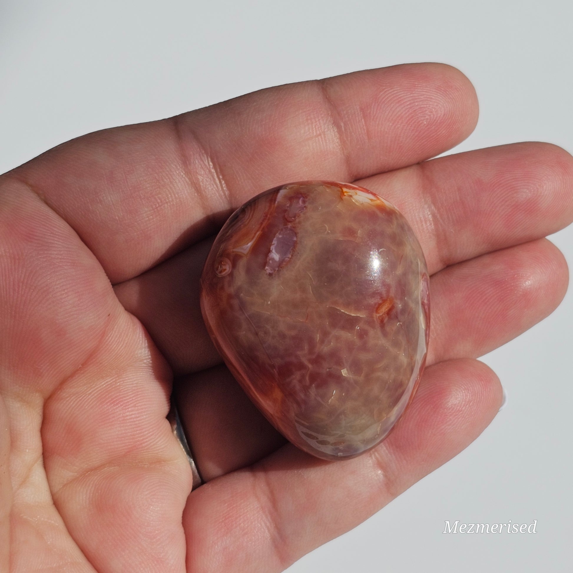 Sardonyx Palm Stone