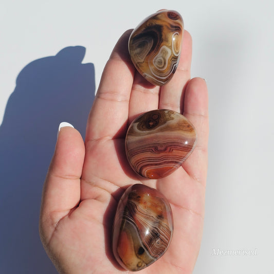 Sardonyx Palm Stone