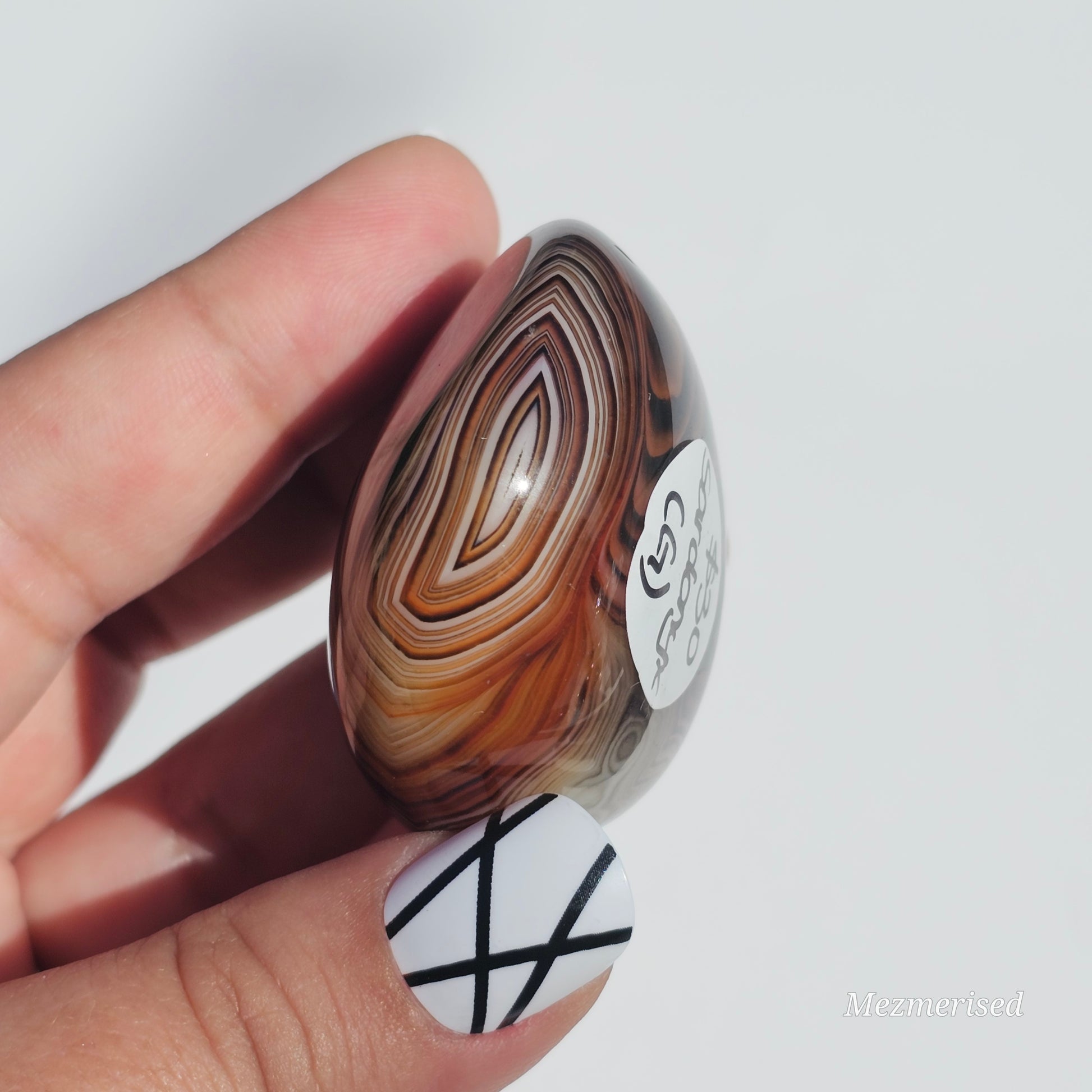 Sardonyx Palm Stone