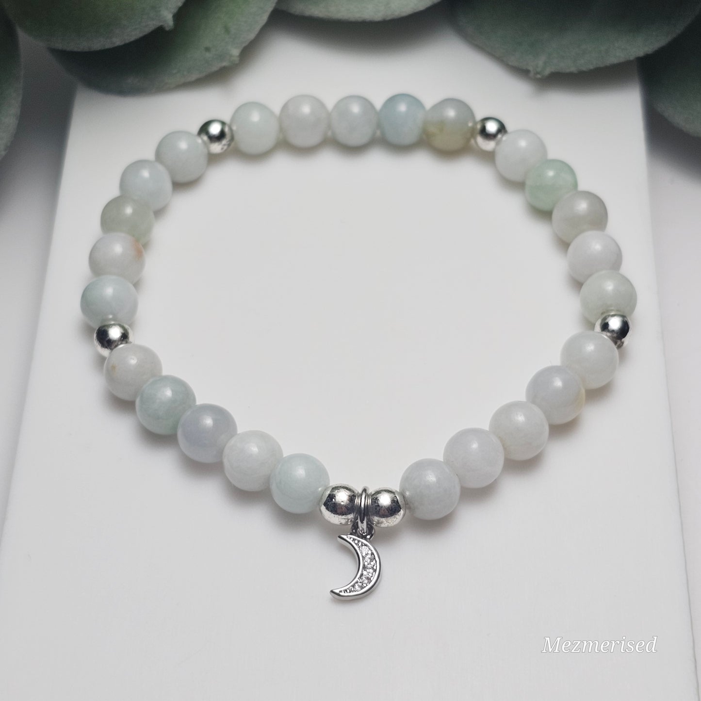 6mm Jadeite Bracelet | Gold or Silver