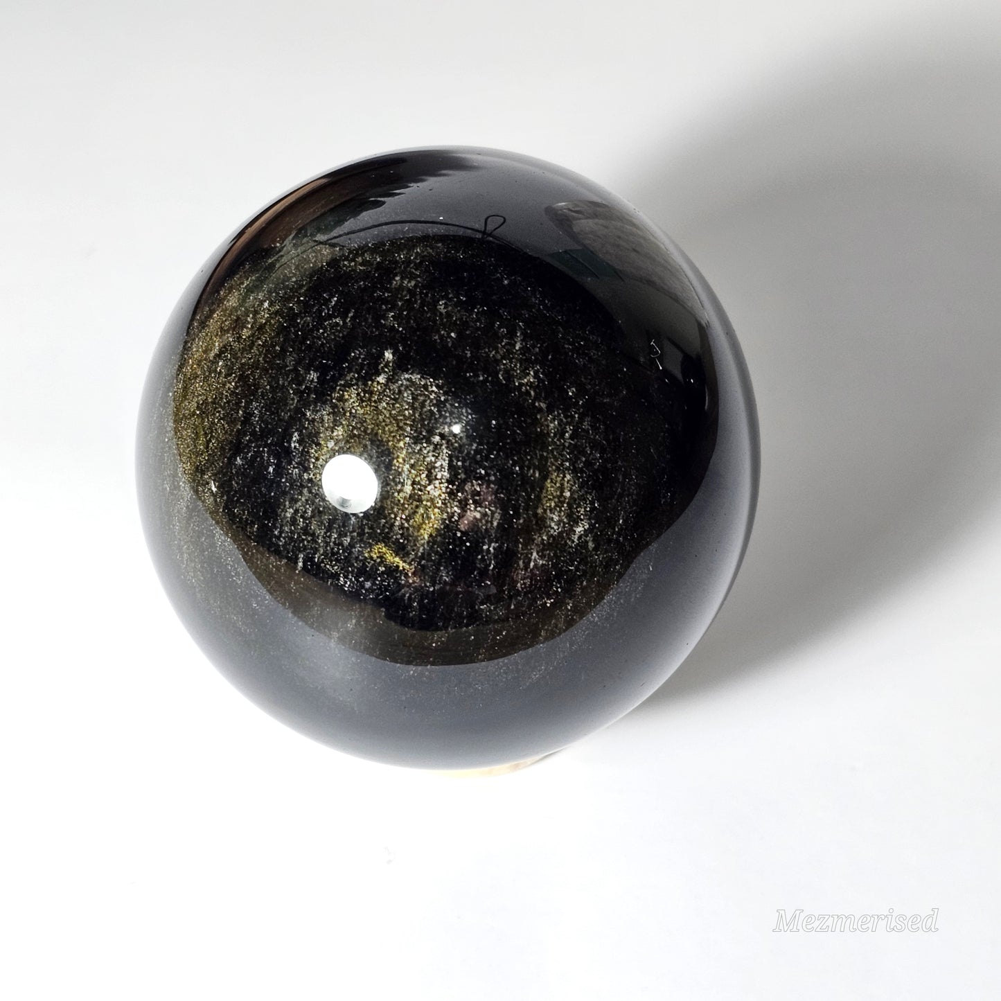 Gold Sheen Obsidian Sphere | 6cm diameter