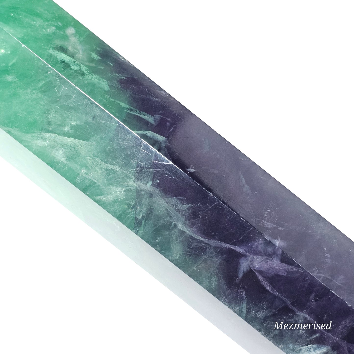 Extra Large Fluorite Tower | Imperfect - Slightly Slanted and Micro Tip Imperfection