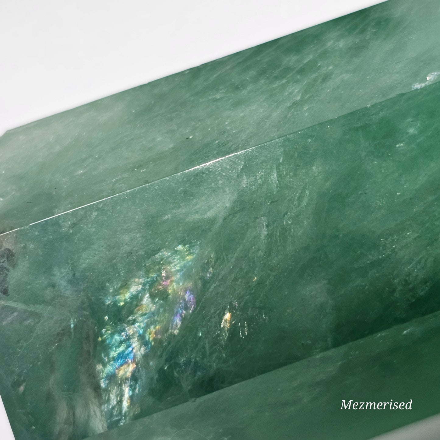 Extra Large Fluorite Tower | Imperfect - Slightly Slanted and Micro Tip Imperfection