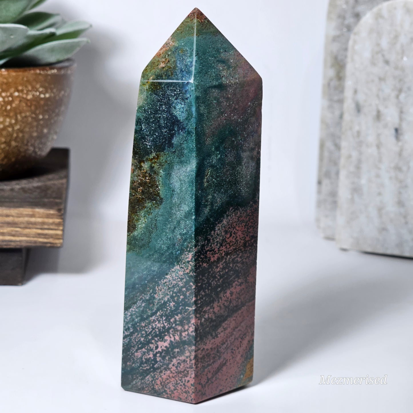 Pink Sea Jasper Tower