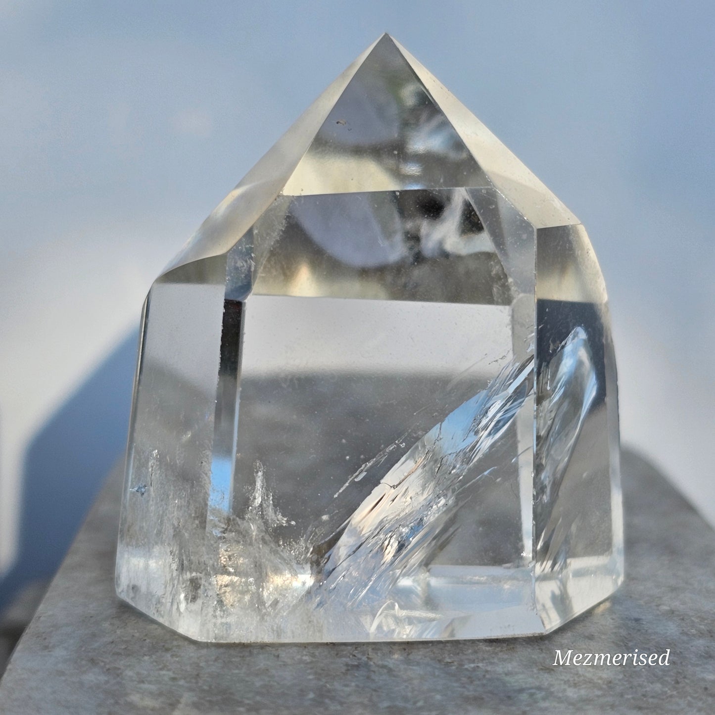 Rainbow Clear Quartz Tower | G