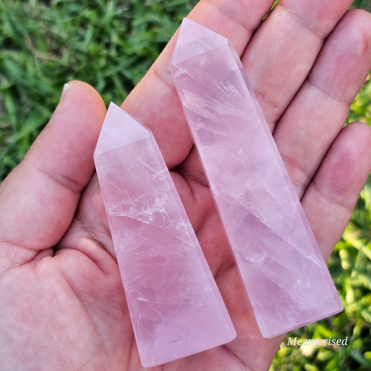 Rose Quartz Obelisk