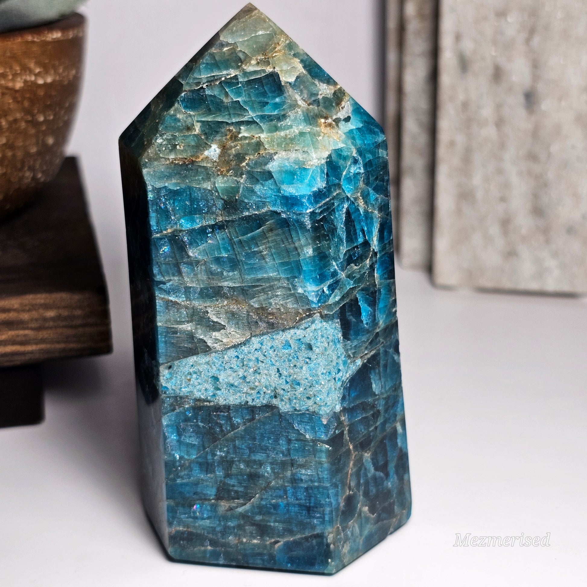 Blue Apatite Tower | C