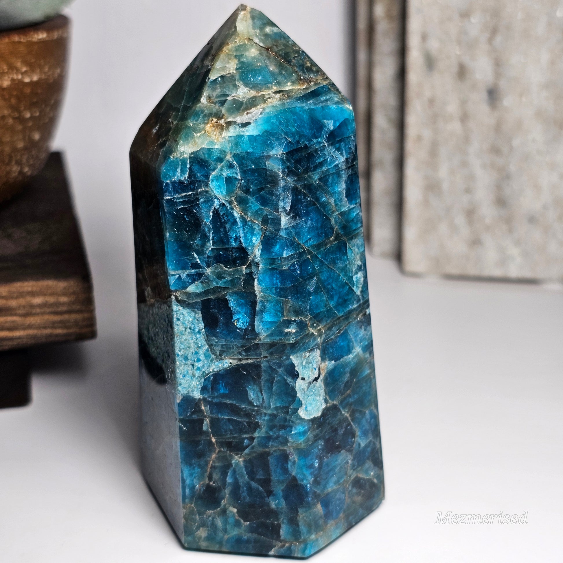 Blue Apatite Tower | C