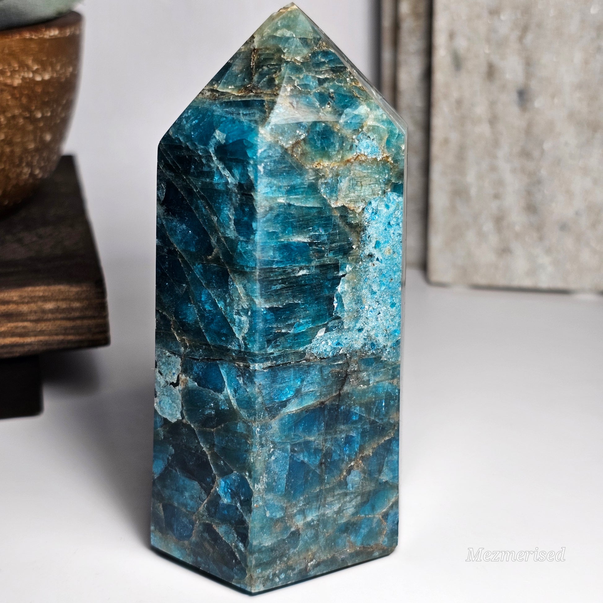 Blue Apatite Tower | C