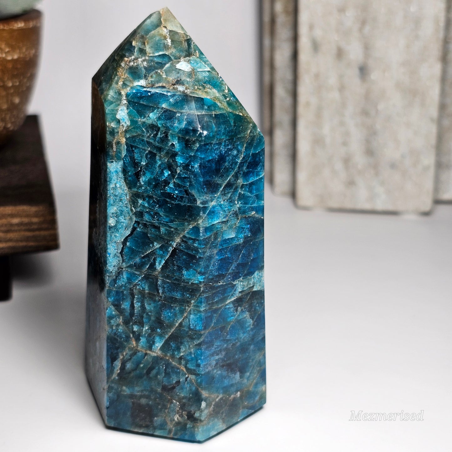 Blue Apatite Tower | C