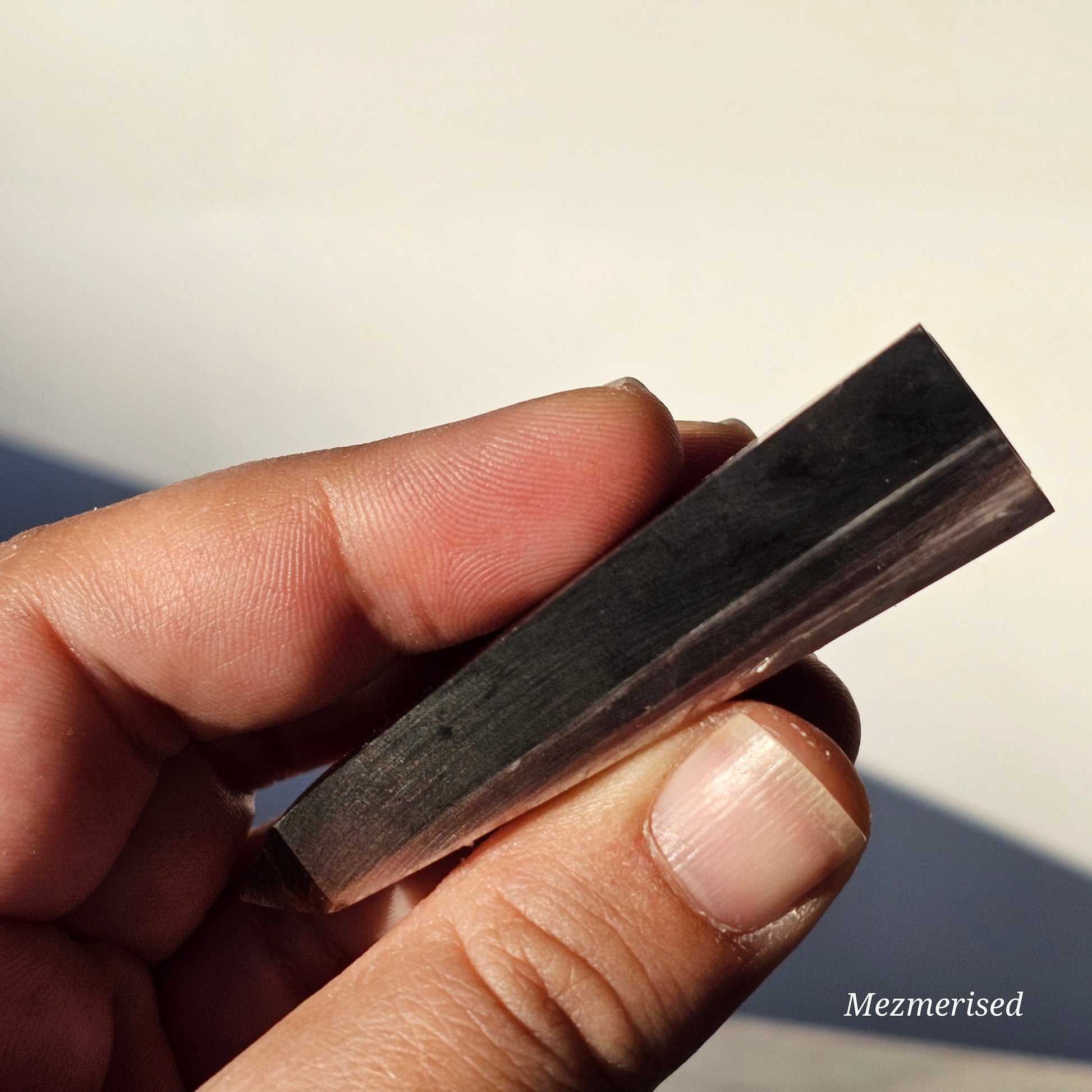 Gemmy High Quality Lepidolite/Purple Mica Obelisk (A)