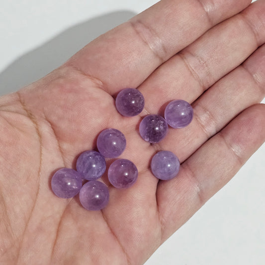 Tiny Amethyst Spheres