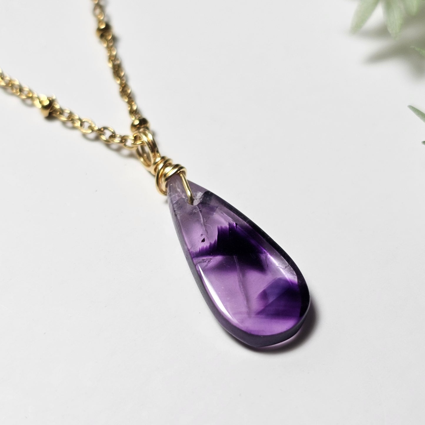 Trapiche Amethyst Necklace