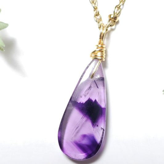 Trapiche Amethyst Necklace