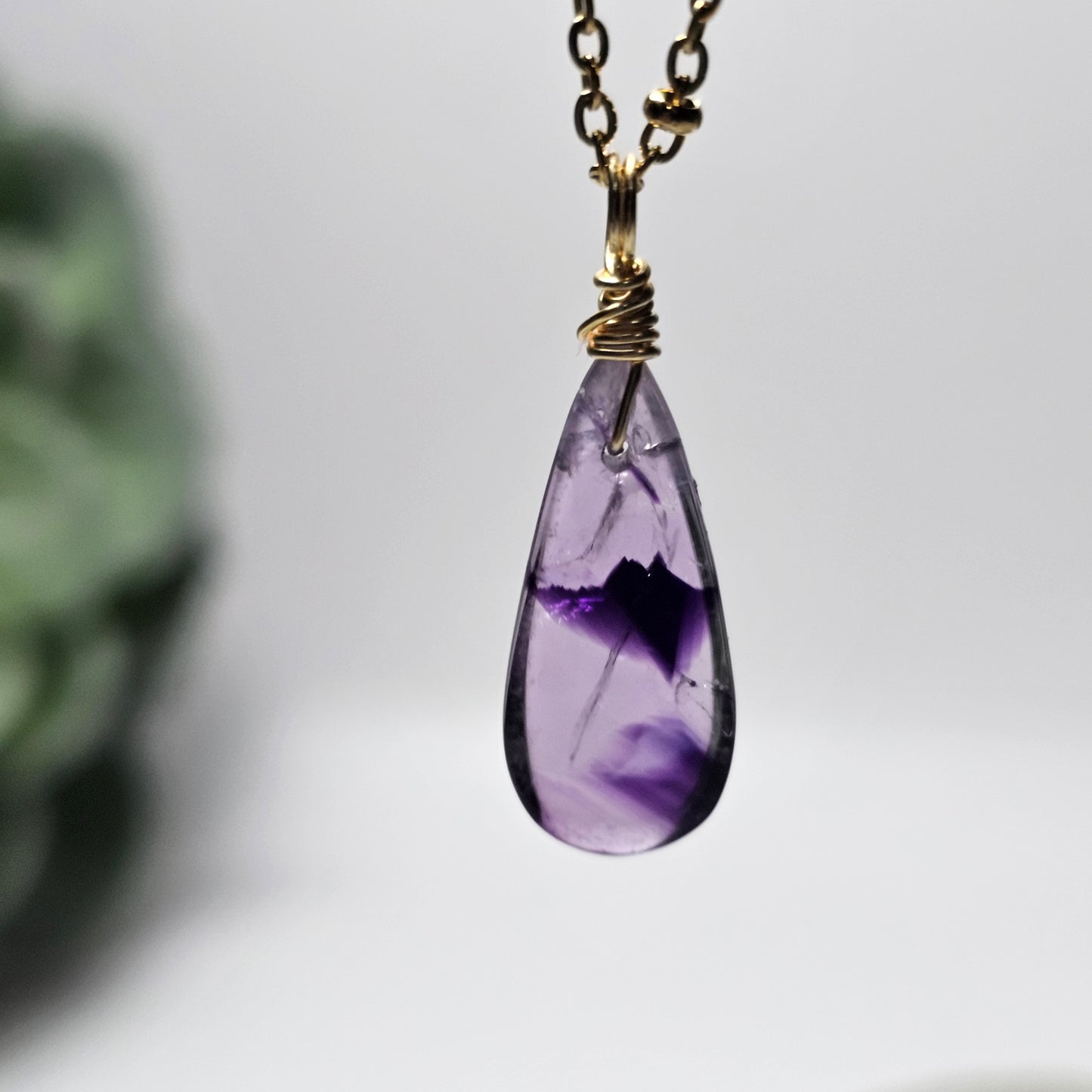 Trapiche Amethyst Necklace