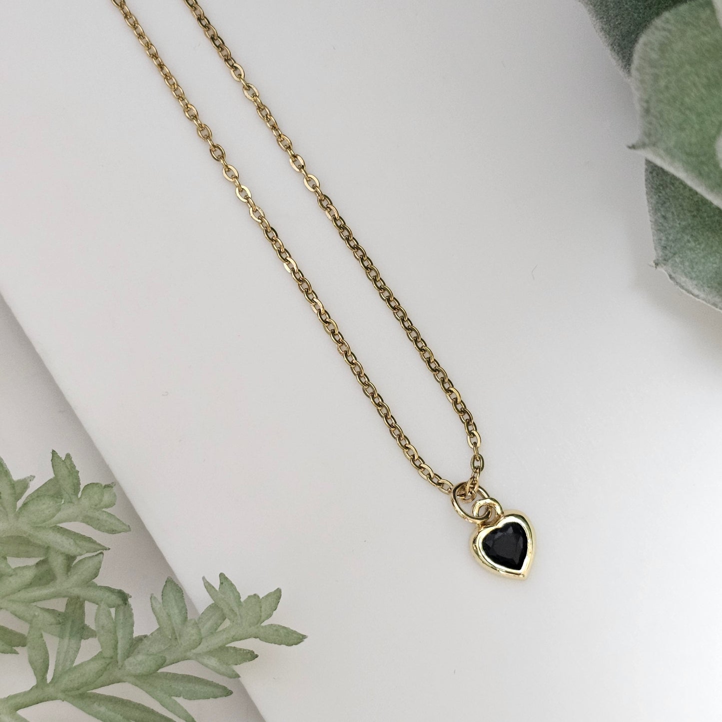 CZ Heart Necklaces | Gemstone Simulant