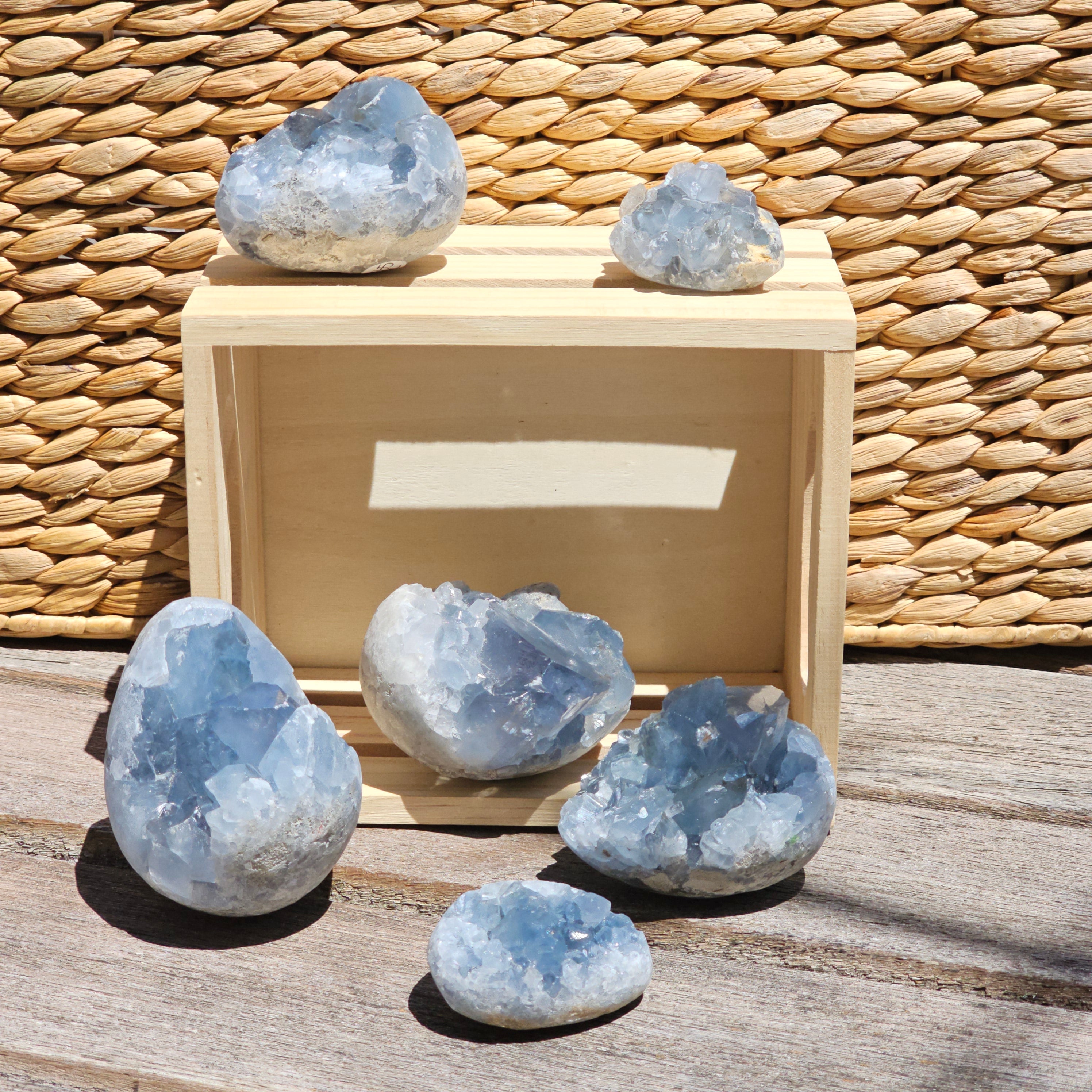 Raw Celestite Specimens