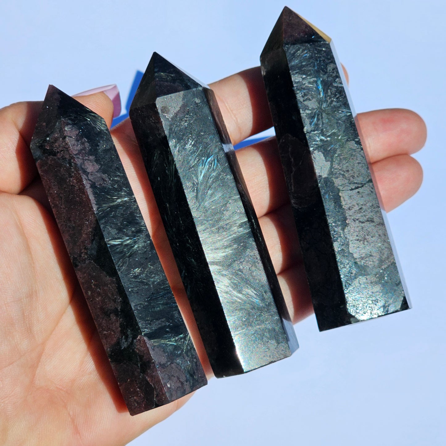 Garnet & Arfvedsonite Towers