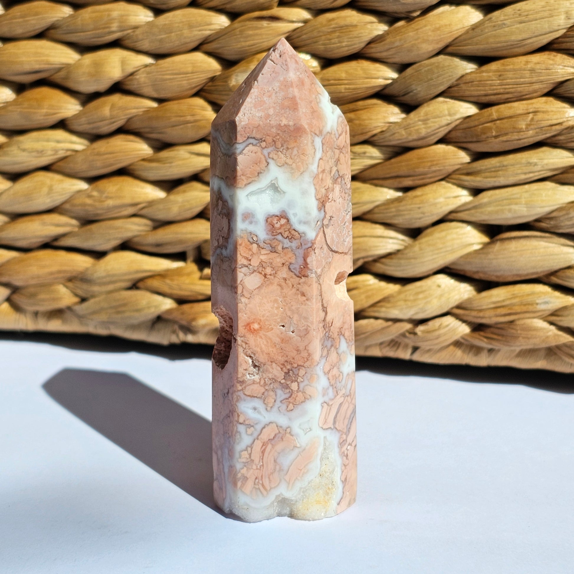 Cotton Candy Agate Towers