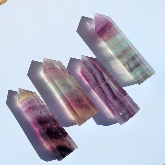 Rainbow Fluorite Towers