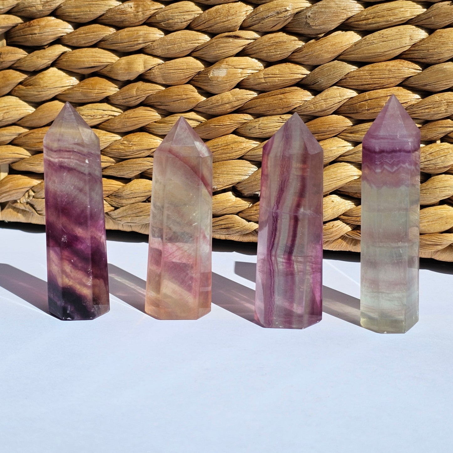 Rainbow Fluorite Towers