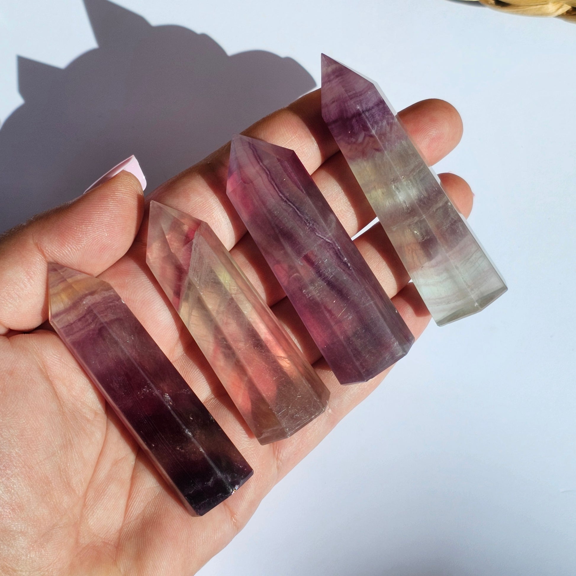 Rainbow Fluorite Towers
