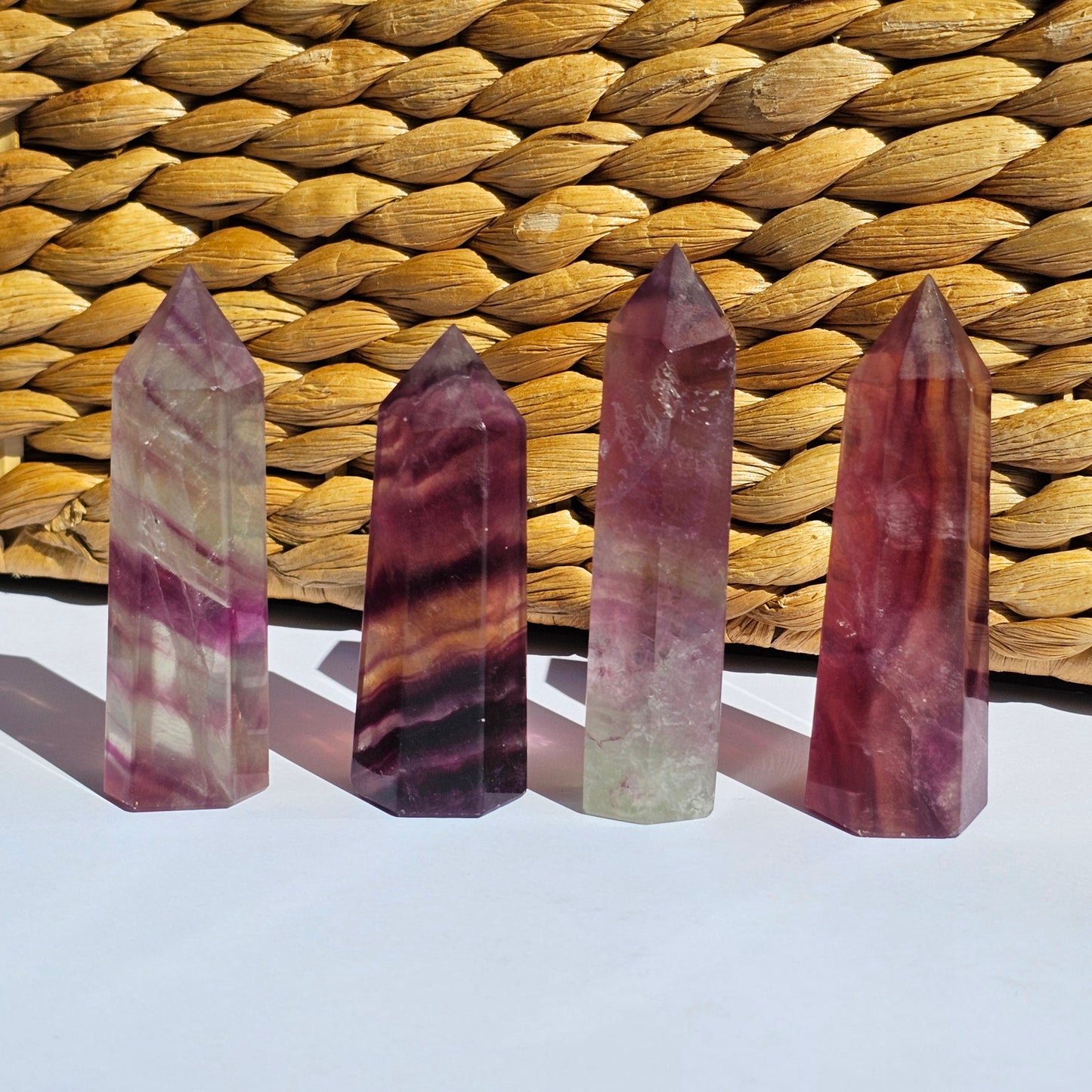 Rainbow Fluorite Towers