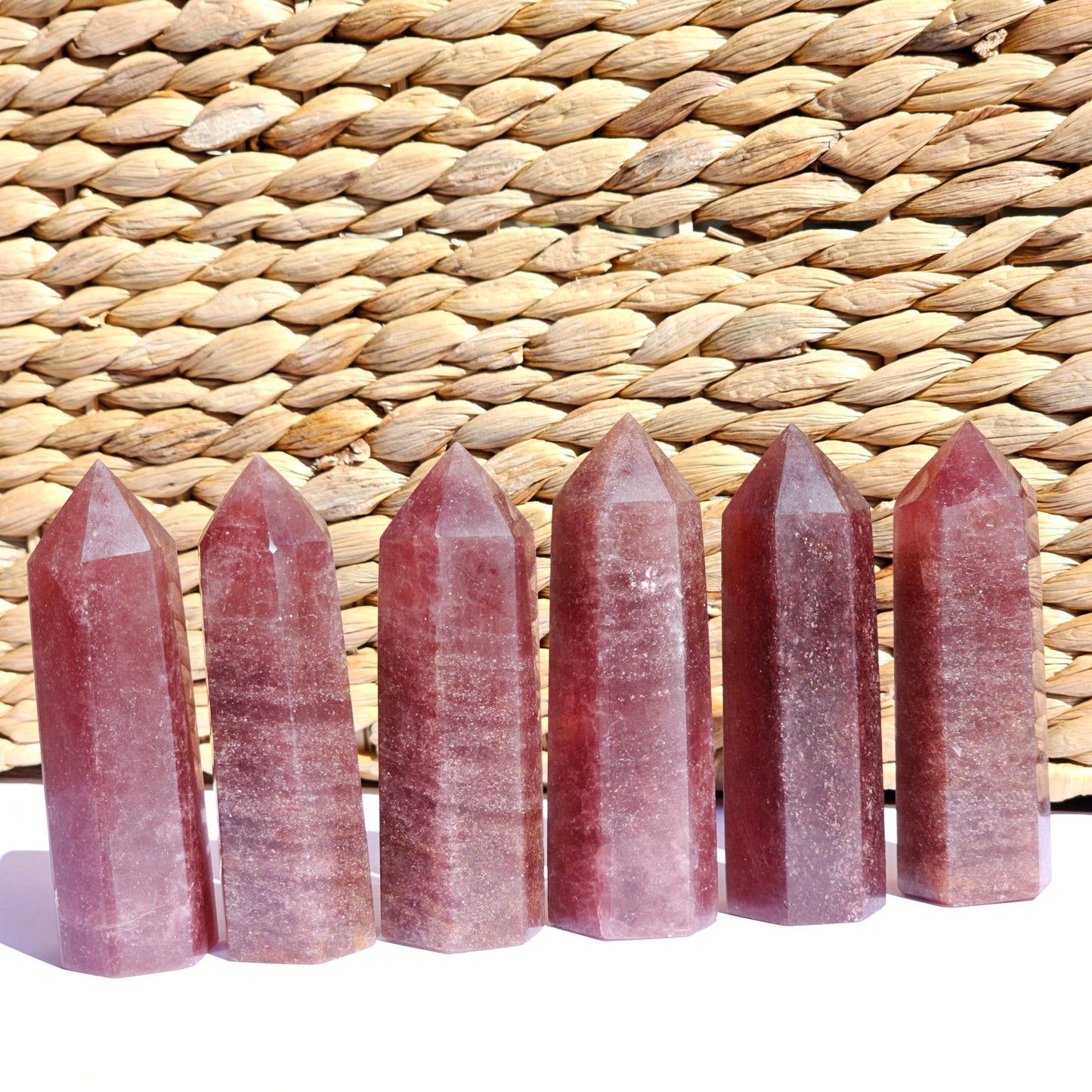 Strawberry Quartz Towers