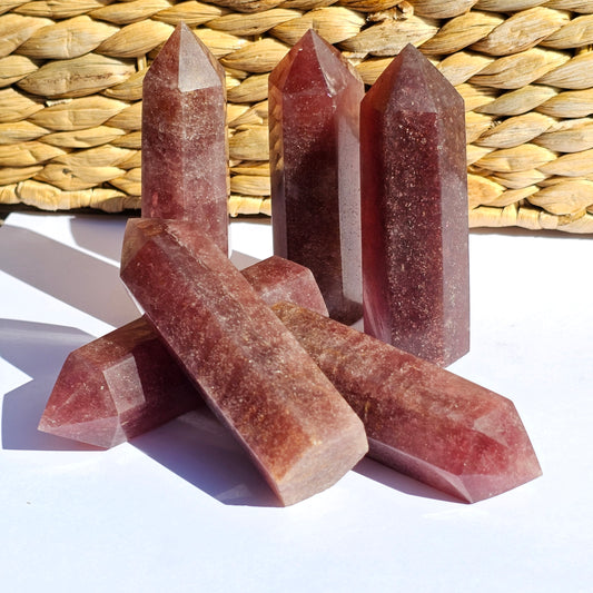 Strawberry Quartz Towers