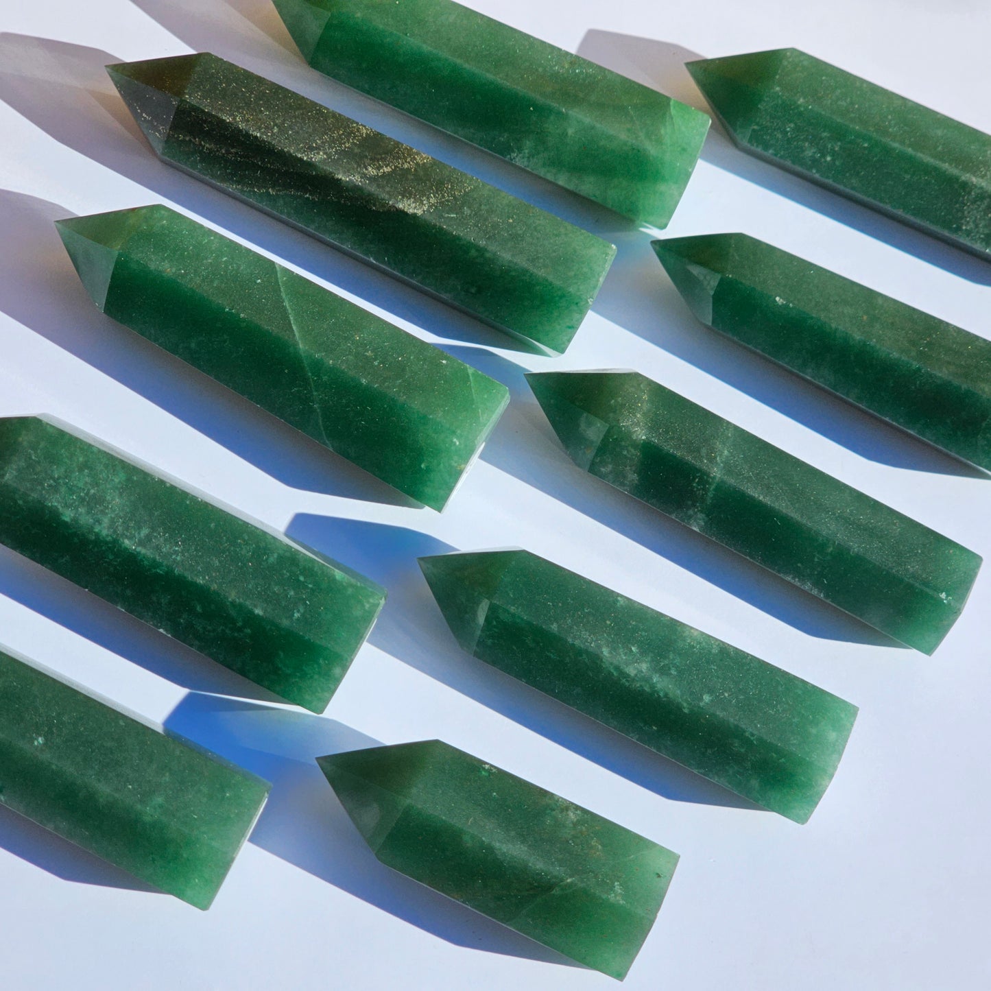 Green Aventurine Towers