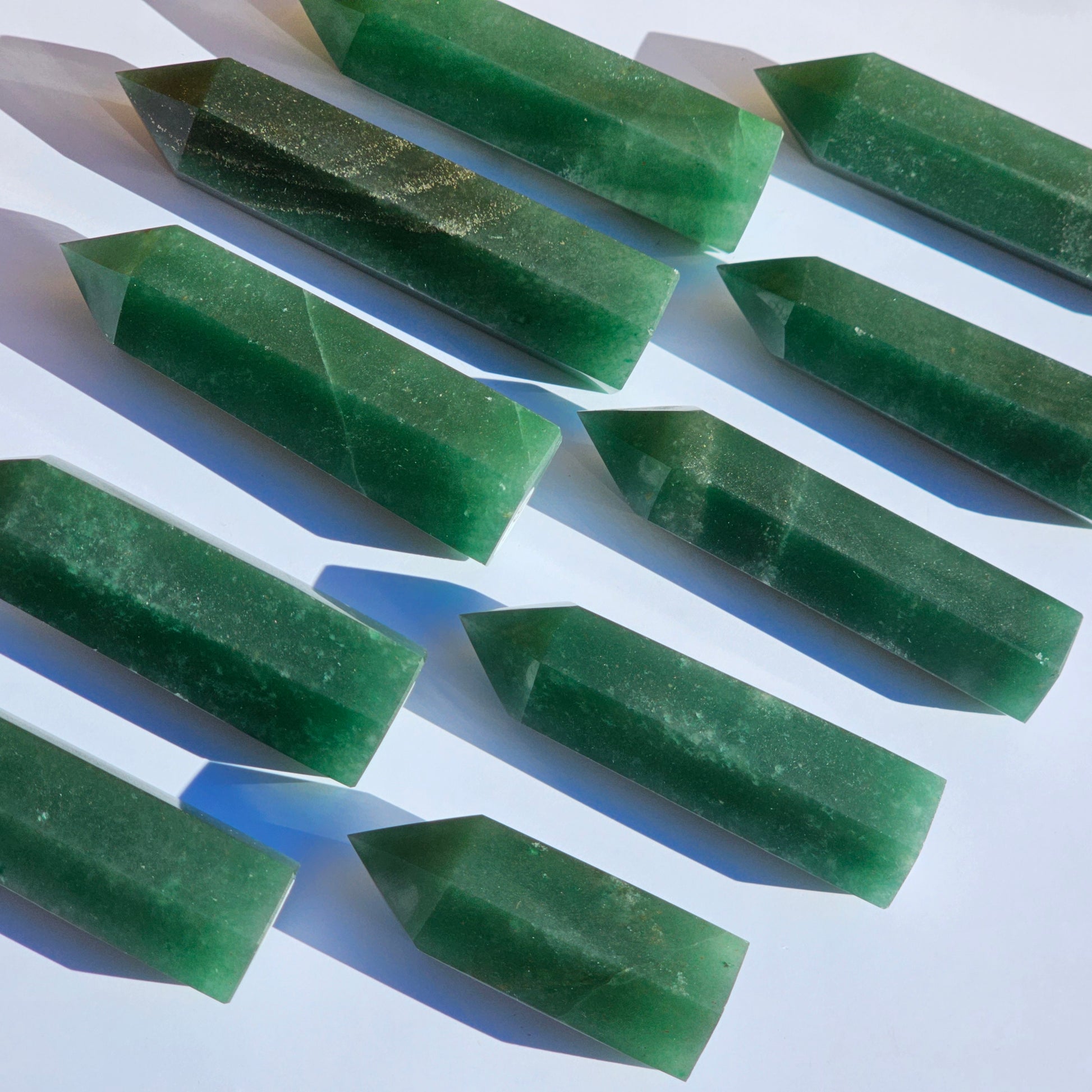 Green Aventurine Towers