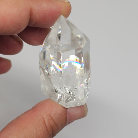 Rainbow Clear Quartz Tower | F