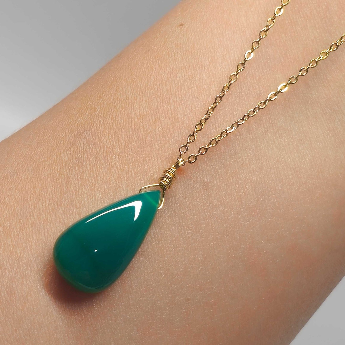 Green Onyx Necklace