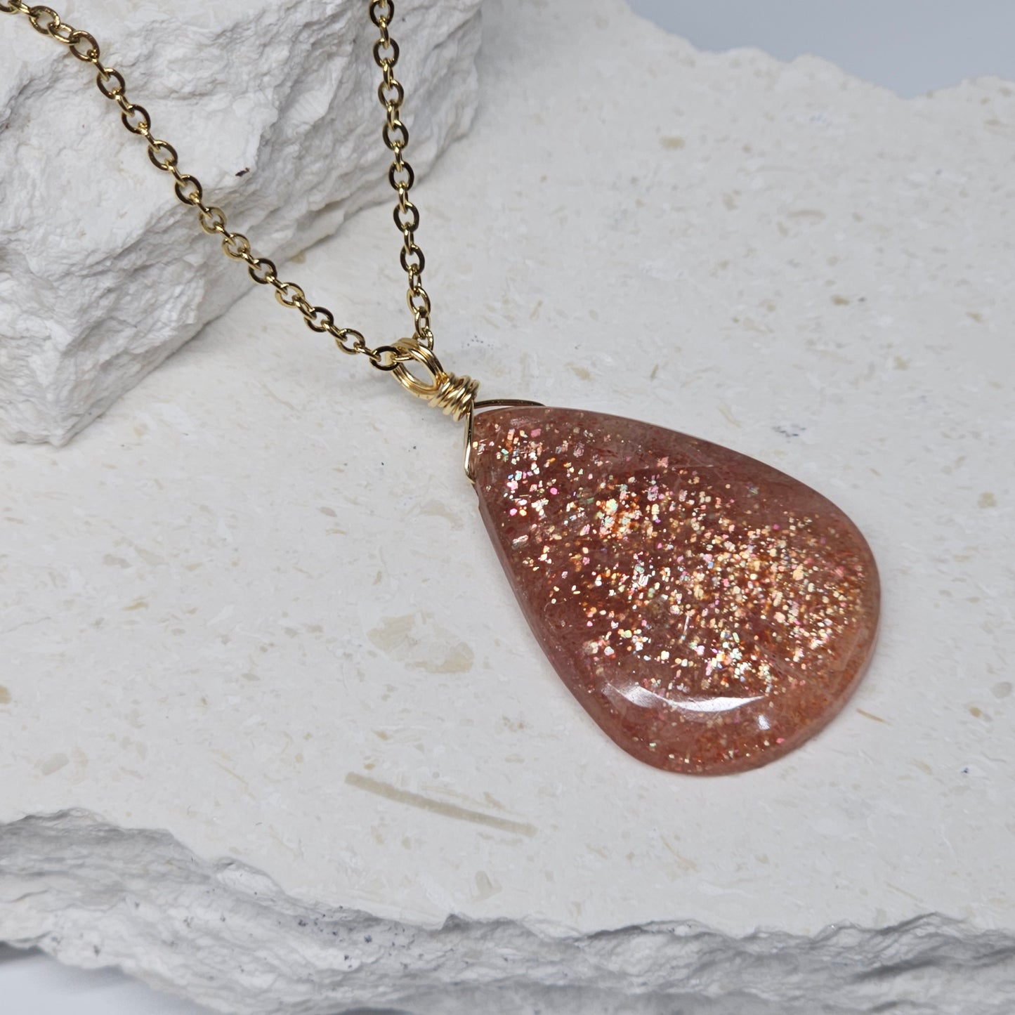 Sunstone Necklace