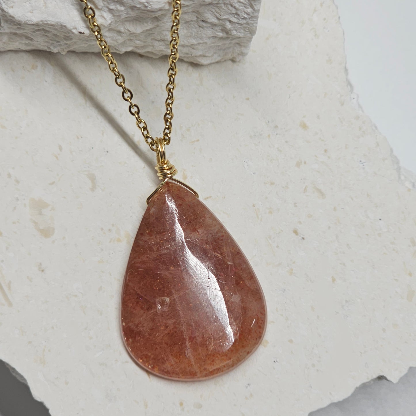Sunstone Necklace
