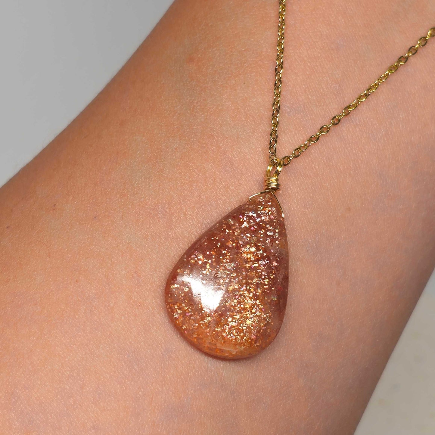 Sunstone Necklace