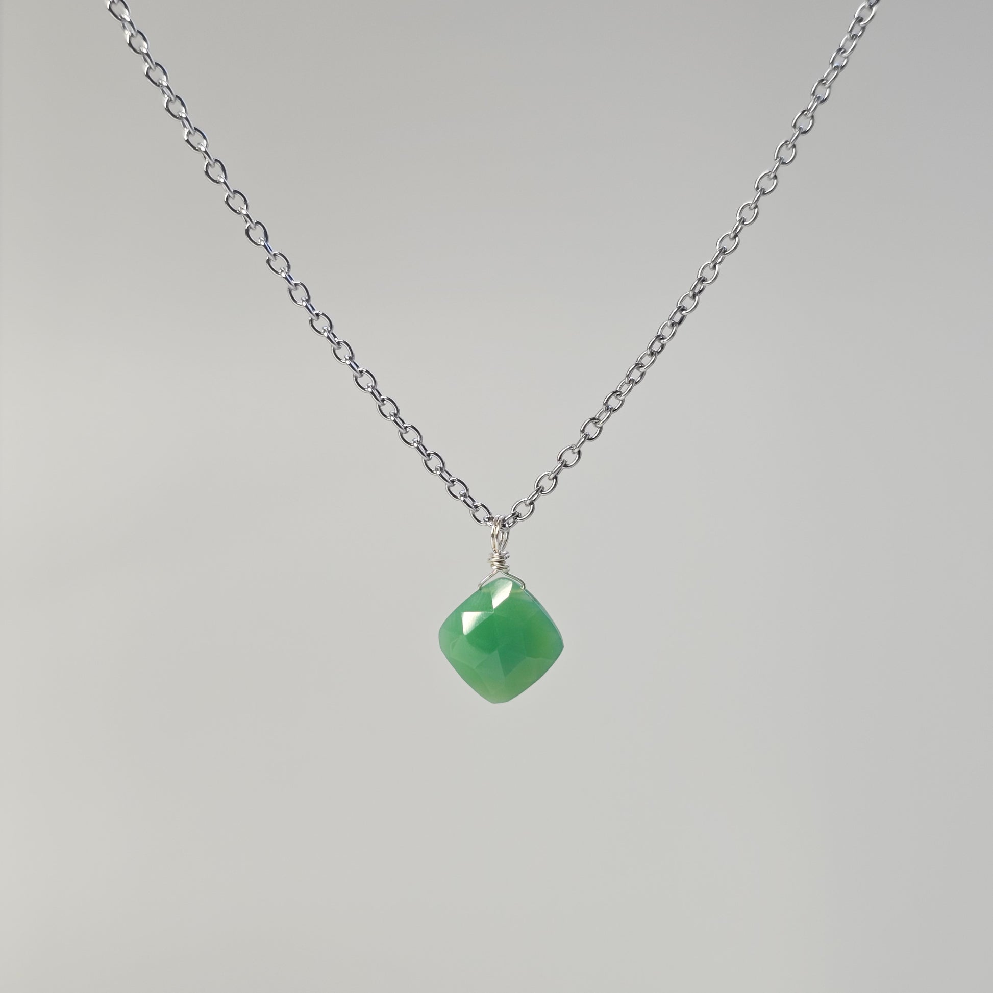 Chrysoprase Necklace (#65)