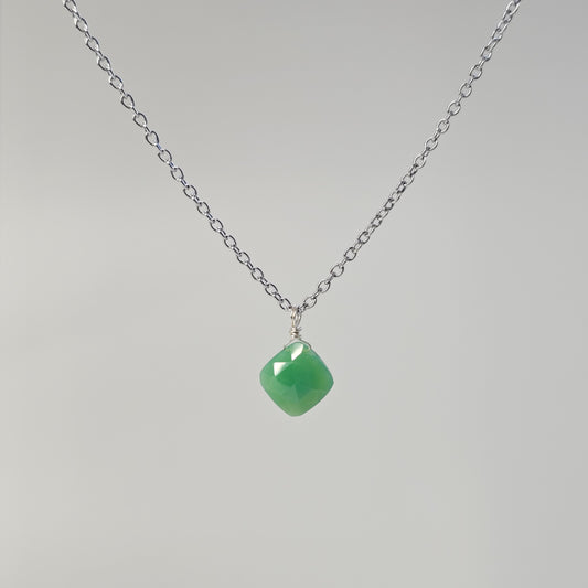 Chrysoprase Necklace (#65)