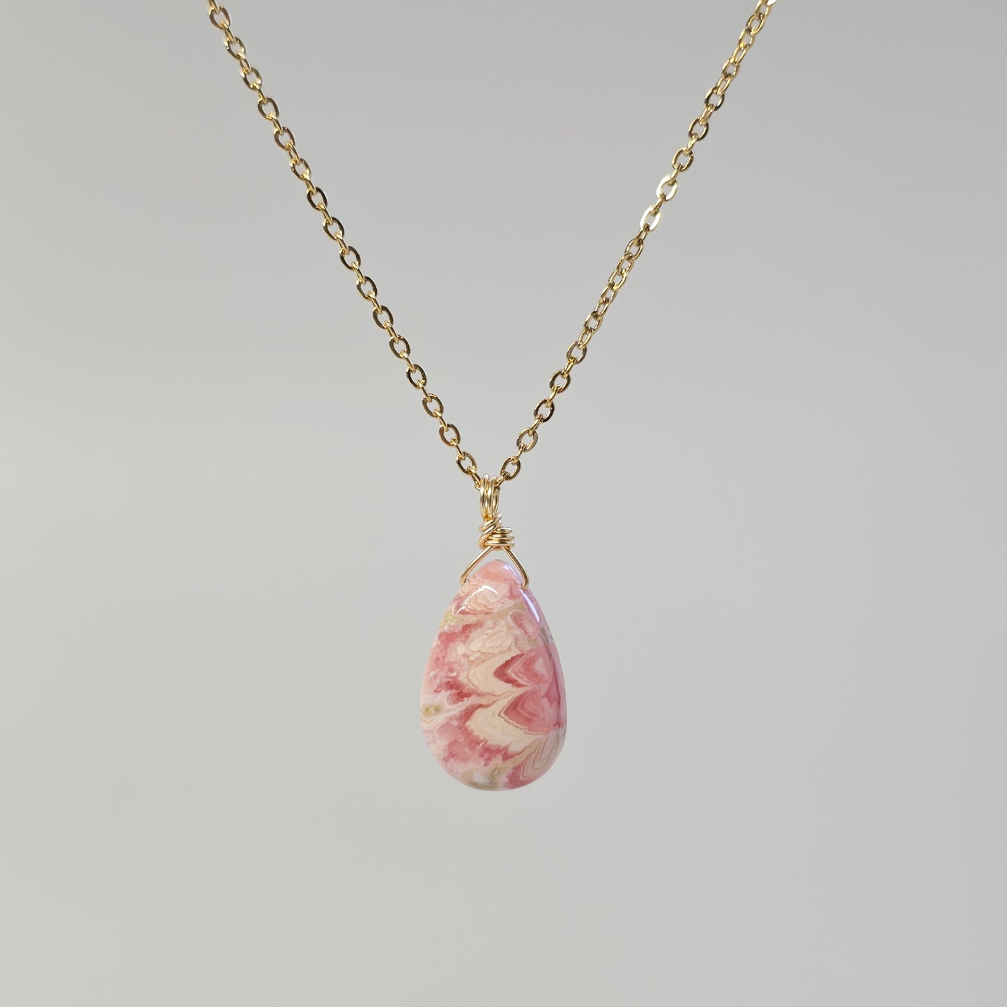 Rhodochrosite Necklace (#6)